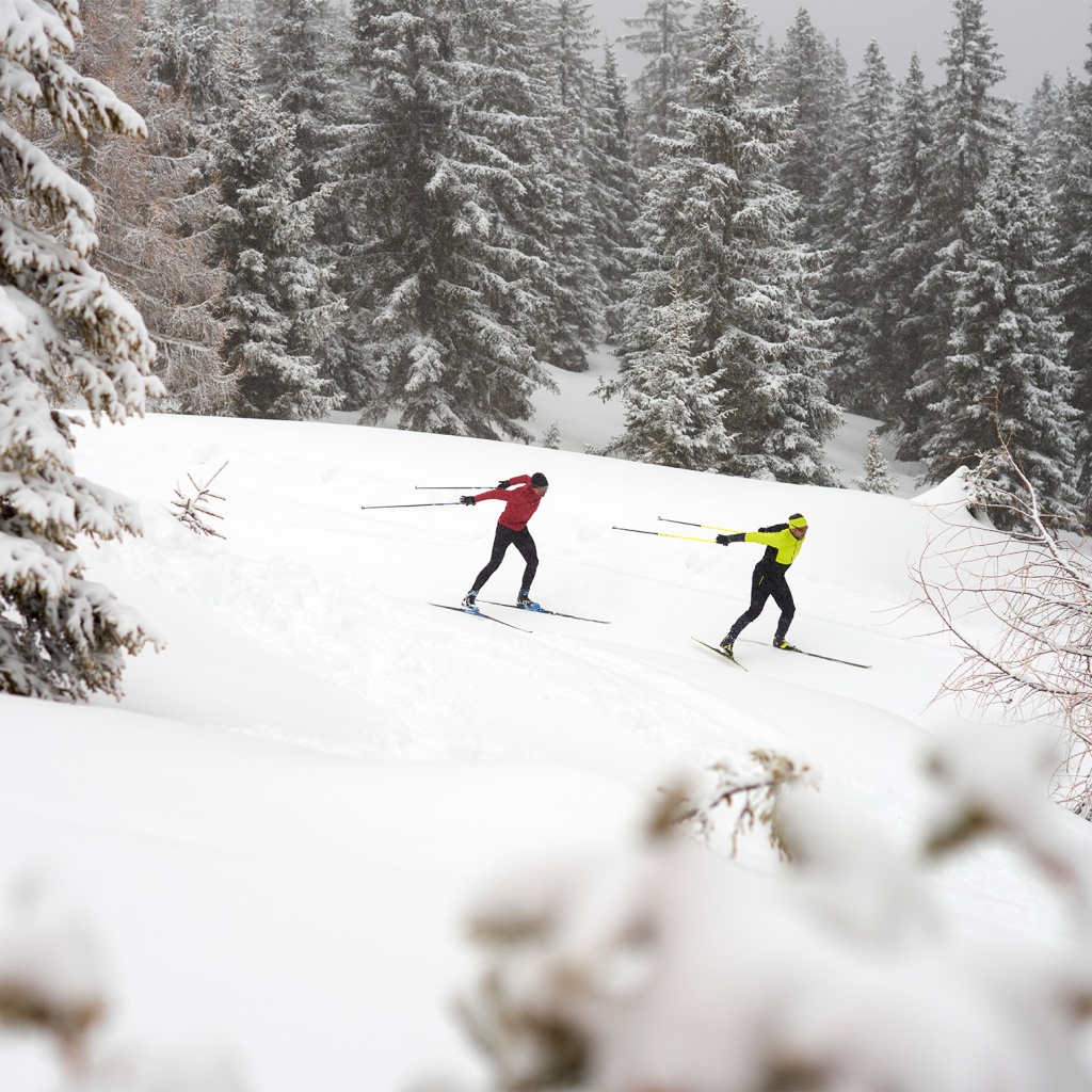 Winter Langlaufen Sport Natter Bregenzerwald